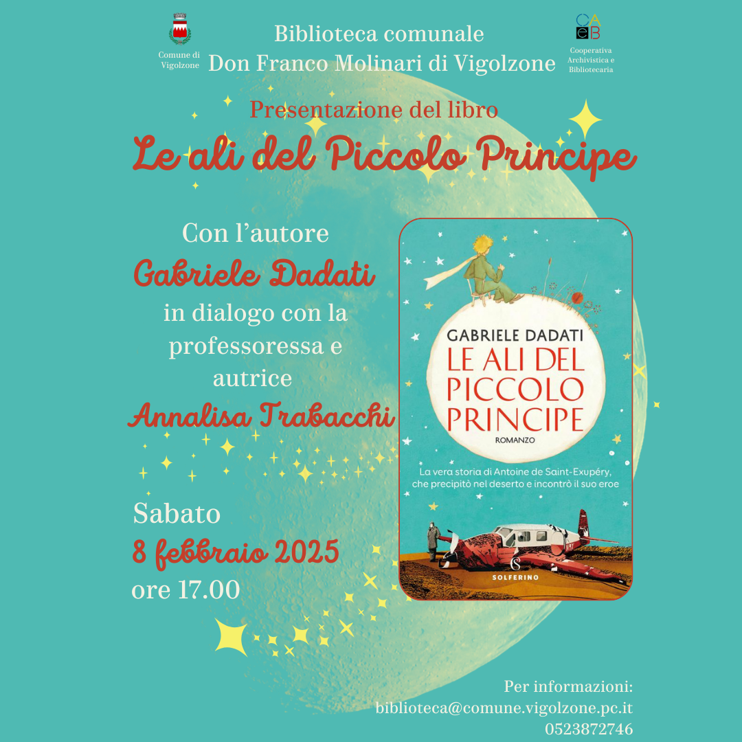 Presentazione del libro "Le ali del Piccolo Principe" di Gabriele Dadati