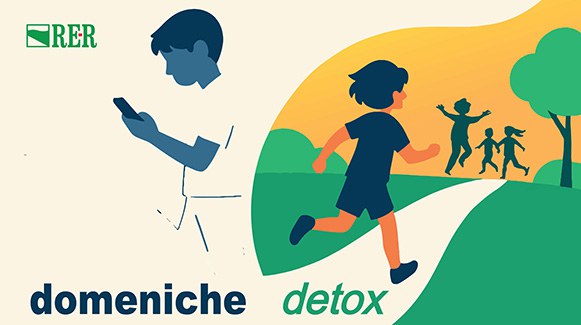 Logo Domeniche Detox promosse da Regione Emilia-Romagna Immagine Domeniche Detox, promosse dalla Regione Emilia-Romagna