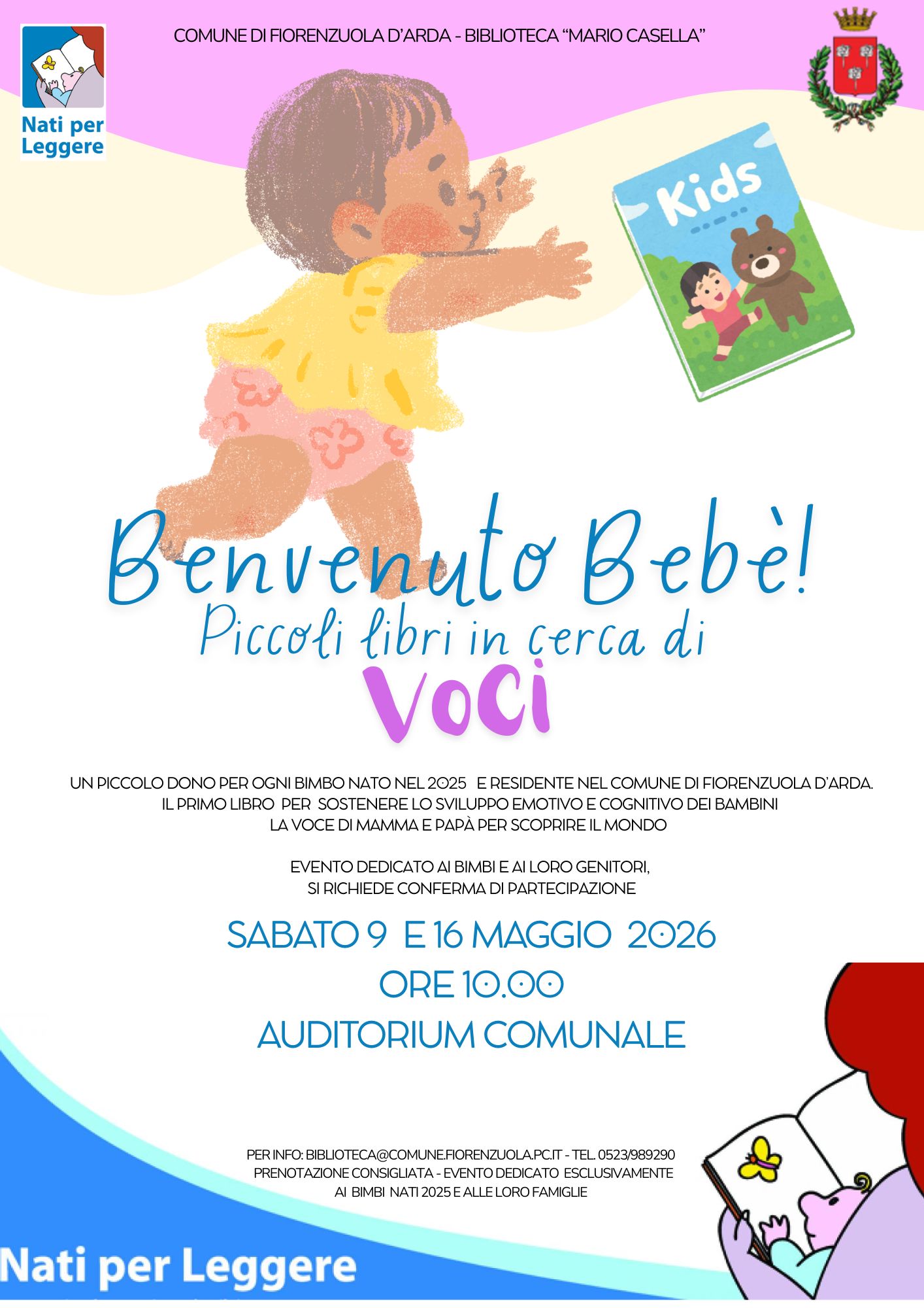 Benvenuto Beb&egrave;! Piccoli libri in cerca di voci.